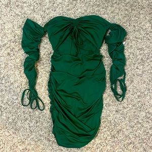 Green dress